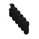 Mem Socks Sneaker (Görünmez) Çorap 6'lı - 36 - 40 - Siyah