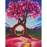 Mentaş Boncuklu Goblen 5d Taşlı Mozaik Elmas Goblen Diamond Picture Kıt 30X40 Tamamı Yuvarlak Boncuklu