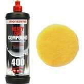 Menzerna 400 1 Lt. ve Virtue's Sarı Keçe 2' Li Set