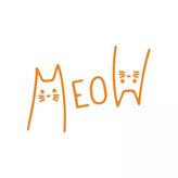 Meow Kedi Sticker 17X17 Cm Turuncu