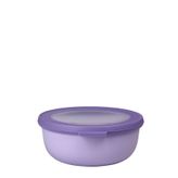 Mepal - Cirqula çok amaçlı kase yuvarlak Nordic lilac – 750 ml – saklama kutusu, buzdolabı kutusu, derin dondurucu, mikrodalga fırın kabı ve kapaklı servis kasesi olarak kullanılabilir