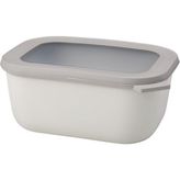 Mepal Multi Bowl Cirqula Rectangular 1500 ML Nordic White Saklama Kabı