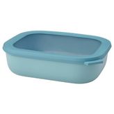 Mepal Multi Bowl Cirqula Rectangular 2000 ml Gri Saklama Kabı