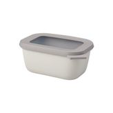 Mepal Multi Bowl Cirqula Rectangular 750 ml Beyaz Saklama Kabı