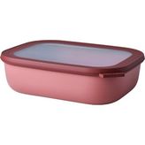 Mepal Multi Bowl Cirqula Rectangular Saklama Kabı 2000 ml – Kırmızı