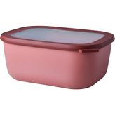 Mepal Multi Bowl Cirqula Rectangular Saklama Kabı 3000 ml – Kırmızı