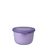 Mepal - Multi Bowl Cirqula Round - Kapaklı saklama kabı - Buzdolabı, mikrodalga fırın ve saklama kabı olarak hava geçirmez saklama kutusu olarak uygundur - 500 ml - Nordic Lilac