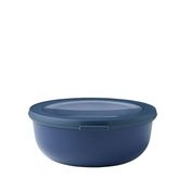 Mepal Multi Bowl Cirqula Round Yuvarlak Yemek Kabı 1250 Ml- Nordic Denim | Mikrodalga fırın kabı – Buzdolabı, mikrodalga fırın ve saklama kabı için hava geçirmez saklama kutusu olarak uygundur