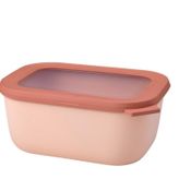 Mepal Multi Nordic Blush Cirqula Rectangular 1500 ml Saklama Kabı