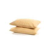 Mer-tim Ranforce Sarı 50x70 cm 2'li Yastık Kılıfı