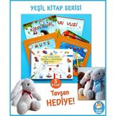 Meraklı Tilki Kitaplığı Yeşil Kitap Serisi (Tavşanlı) 5 Yaş +