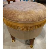 Mercan Mobilya Puf Bench - 42*43 - Vizon - Silver