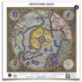 Mercator's Arctic Map (Septentrionalium Terrarum Descriptio) 1595 (Flat Earth Map)
