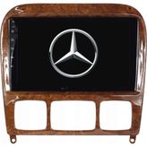 Mercedes S Class Araç Multimedya Android Ekran Carplay Double Teyp 2+32 9" 99-05 Maun Blueway