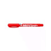 Mercure MC-107 Asetatlı Çift Taraflı Kalem Kırmızı