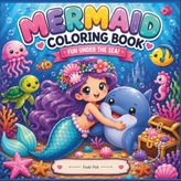 Mermaid Coloring Book: Fun under the sea