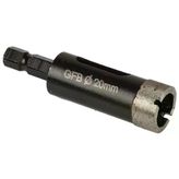 Mermer Granit Seramik Delme Panç Hex 12 mm