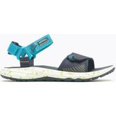 Merrell Bravada Backstrap Kadın Mavi Sandalet - Lacivert