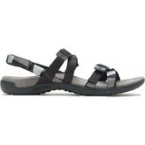 Merrell District 3 Backstrap Web J004190 Siyah Kadın Sandalet