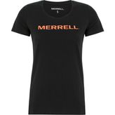 Merrell Logo Kadın Siyah Tişört