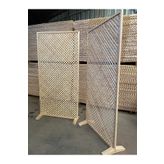 Mertoğlu MRTDEKOR Ahşap Seperatör Ahşap Paravan 100x200