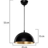Mesa Sarkıt Siyah Gold - 1