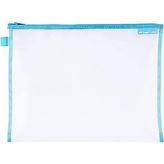Mesh Dosya A4 Çift Cep, Mavi - Genel - 001-Renkli