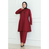 Mestore Takım Elbise Bordo 107 - 44