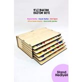 metafortoys 5 Parça Ahşap Bultak Eğitim Seti