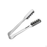 Metal 16 cm Buz ve Şeker Maşası | Tırtıklı Profesyonel Servis Maşası | 4.5 cm Ağız Açıklığı | Dayanıklı Mutfak Gereci