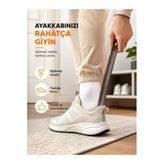 Metal Ayakkabı Çekeceği 30 Cm - Dayanıklı Metal Kerata - Ergonomik Ayakkabı Giydirici