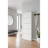 Metal Ayakkabılık 5'Li Kilitli Model Beyaz