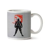 Metal Gear Solid Foxhound Big Boss Logo Baskılı Kupa