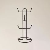 Metal Kupa Askısı - Siyah - 30 Cm
