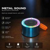 Metal Mini Bluetooth Hoparlör