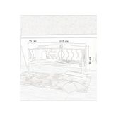 Metalia Gm 403 Elips Minderli Sofa Sedir Siyah