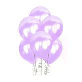 Metalik Lila Balon 100'Lü