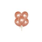 Metalik Rose Gold Balon 10lu
