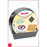 Metaltex 4'Lü Set Kek Kalıbı Siyah -