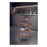 Metaltex Ascona Copper 4 Katlı Raf