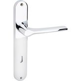 Metıs Krom Aynalı Kapı Kolu Wc - Tek Çift