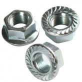 Metrik 12 mm 100 Adet Pullu Flanşlı Somun