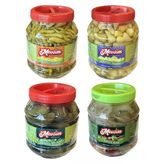 Mevsim Turşu Biber-Salata-Karışık 1350 gr 4 lü Karma Koli