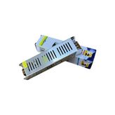 Mey İthalat Adaptör; K2 150W 12V LED Trafo | 12,5A Güç Kaynağı | Şerit Led, Güvenlik Kamerası ve Cctv Uyumlu | 19X4,5X3,5 cm | 220V Giriş - Çok Renkli