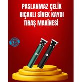 Mey İthalat® Ergonomik Tasarımlı Dayanıklı Metal Gövdeli Saç Kesme Makinesi