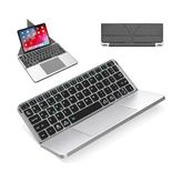 Mey İthalat Kablosuz Tablet Klavyesi, Ultra Ince, Touchpad Destekli, Taşınabilir - Çok Renkli