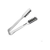 Mey İthalat Metal 16 cm Buz ve Şeker Maşası | Tırtıklı Profesyonel Servis Maşası | 4.5 cm Ağız Açıklığı | Dayanıklı Mutfak Gereci - Çok Renkli - 10 cm