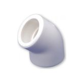 Mey İthalat Pvc Boru Dirsek 45 Derece PPRC 20 mm 10 Adet