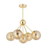 MEYO 5Lİ GOLD BAL CAMLI AVİZE