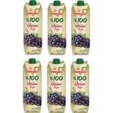 Meysu %100 1 lt Üzüm Suyu (6 adet)